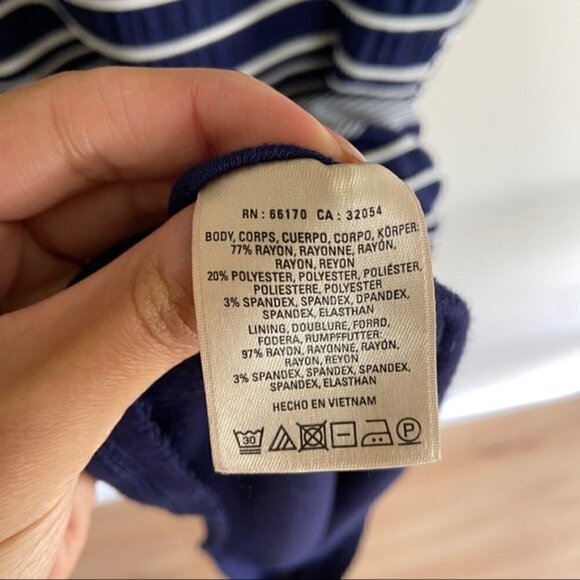 MAEVE Anthropologie Edisto striped midi dress sz XS - Picture 7 of 9